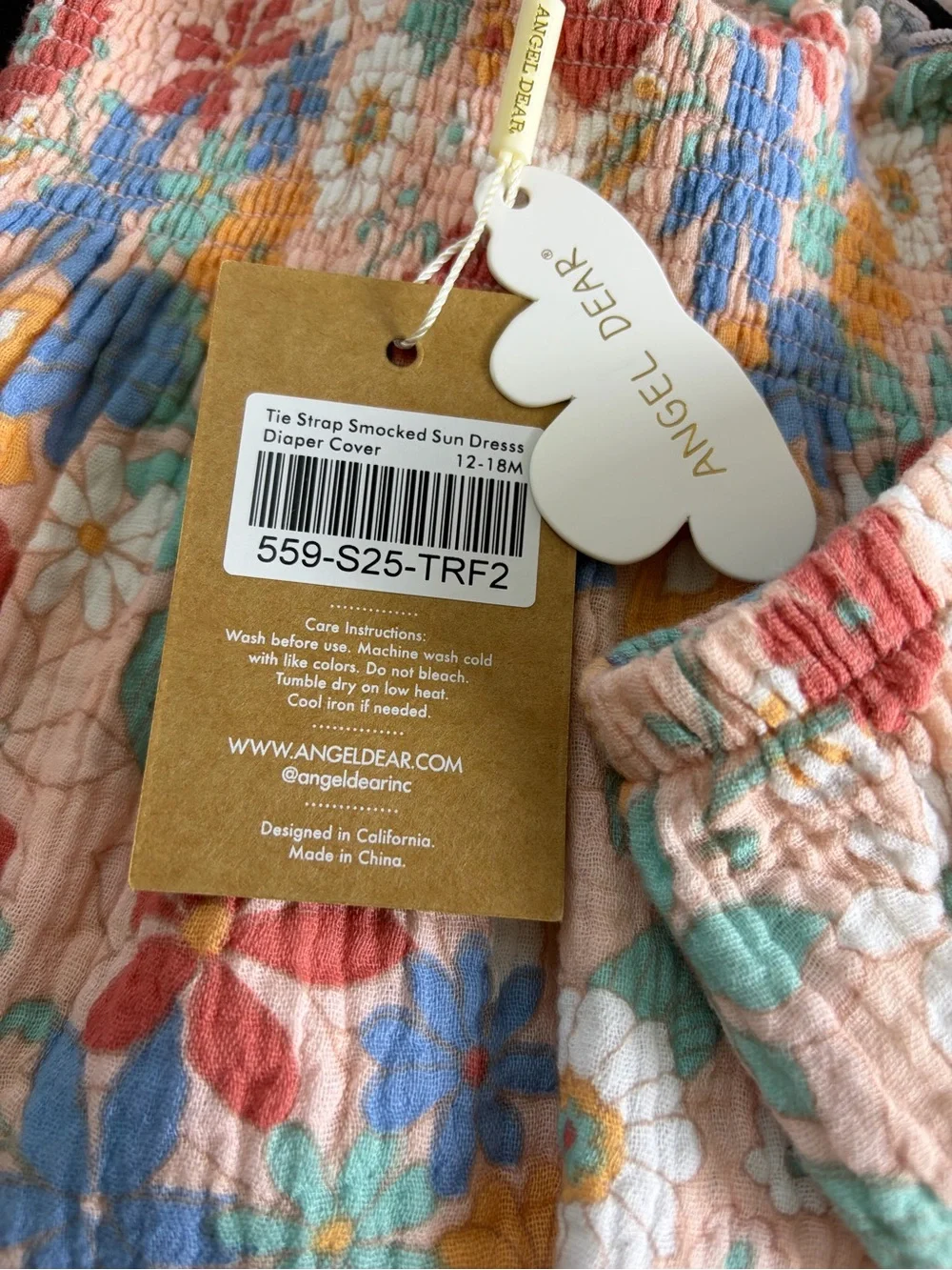 Angel Dear summer dress - size 12-18M